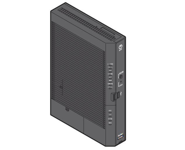 ホームゲートウェイ(HGW)、NTT、PR500、ひかり電話、光電話、モデム、ルーター